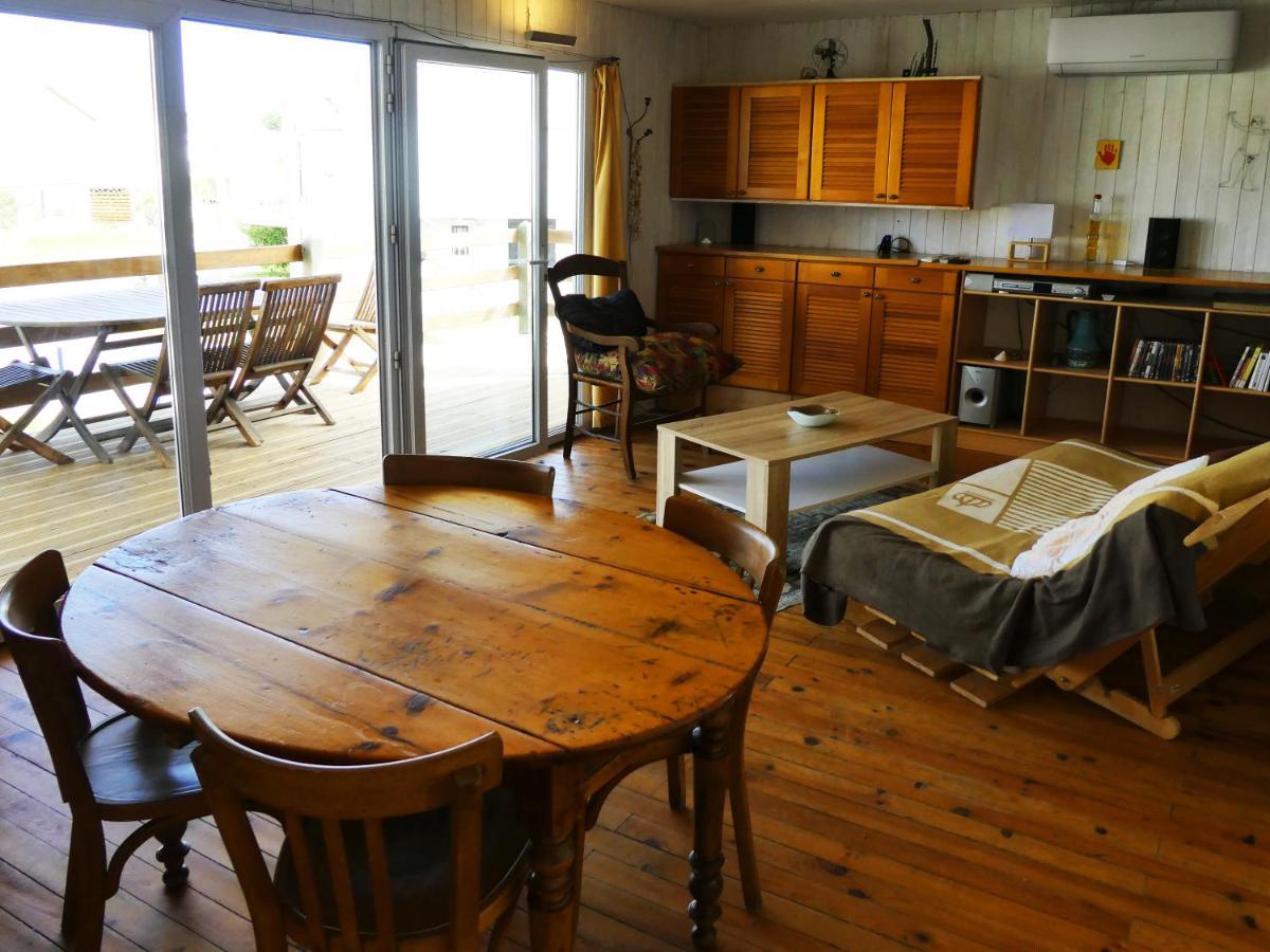 Un Chalet En Bois A La Plage กรุยซ็อง ภายนอก รูปภาพ